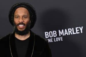 Le fils de Bob Marley, Ziggy Marley, lors de l'avant-première de "One Love" au Grand Rex à Paris, le 1er février 2024 AFP MIGUEL MEDINA